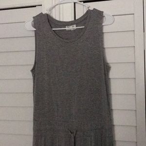 Artisan NY grey T-shirt-maxi dress